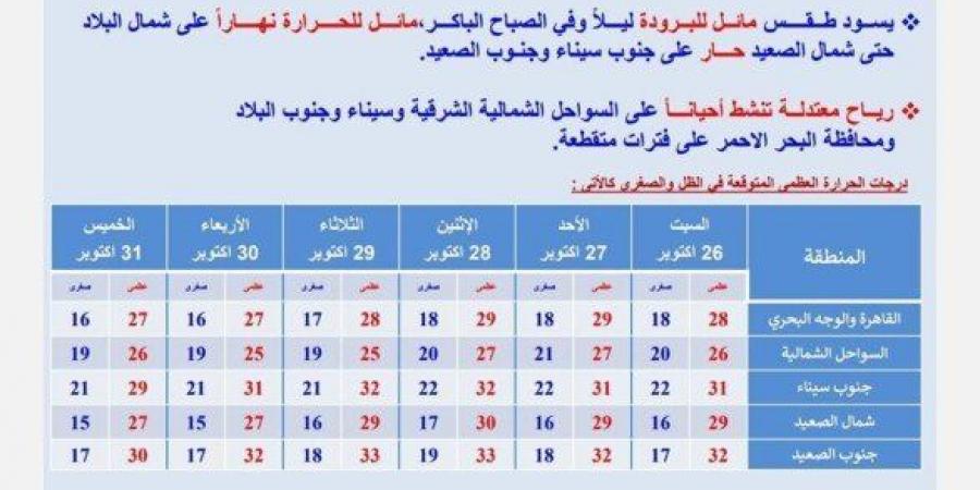 احذروا التقلبات الجوية.. الأرصاد تكشف حالة الطقس خلال الأسبوع المقبل - سعودي الاخباري