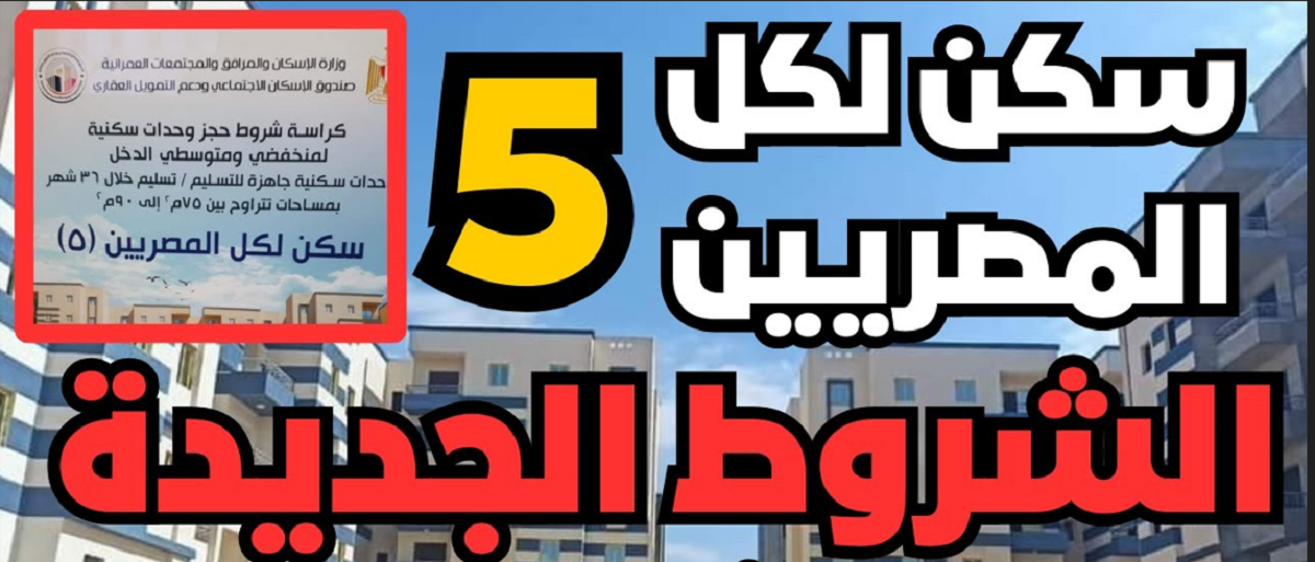 “رسـمـًيا”.. طرح كراسة شروط الإسكان الاجتماعي 2024 لمتوسطي ومحدودي الدخل بداية من اليوم