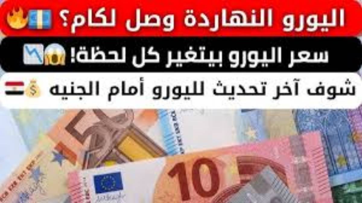 أعلى سعر اليورو اليوم في مصر الاربعاء الموافق 2024/11/27 في البنوك المصرية.. الاوروبي يحافظ على الاستقرار