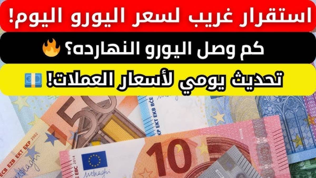 اعلي سعر يورو في البنوك اليوم السبت الموافق 2024/11/23 في البنوك المصرية بعد قرار البنك المركزي