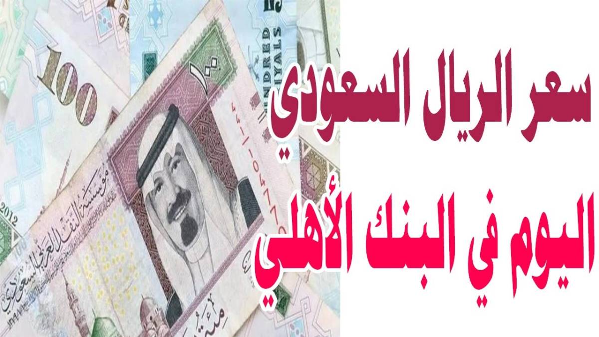 سعر الريال السعودي اليوم في البنك الأهلي الاحد 2024/11/24  وفي البنوك المصرية الاخرى وفق أخر تحديث