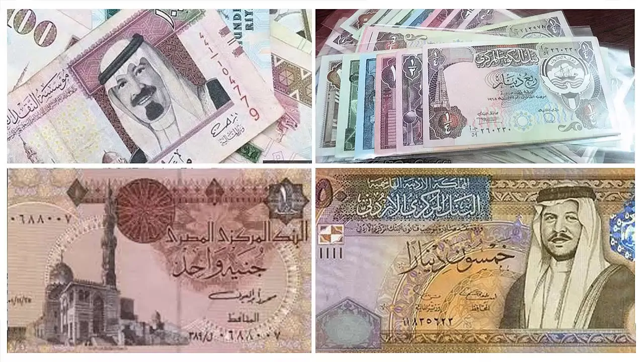 ارتفاع أسعار العملات اليوم مقابل الجنيه المصري: الدولار، اليورو، والريال