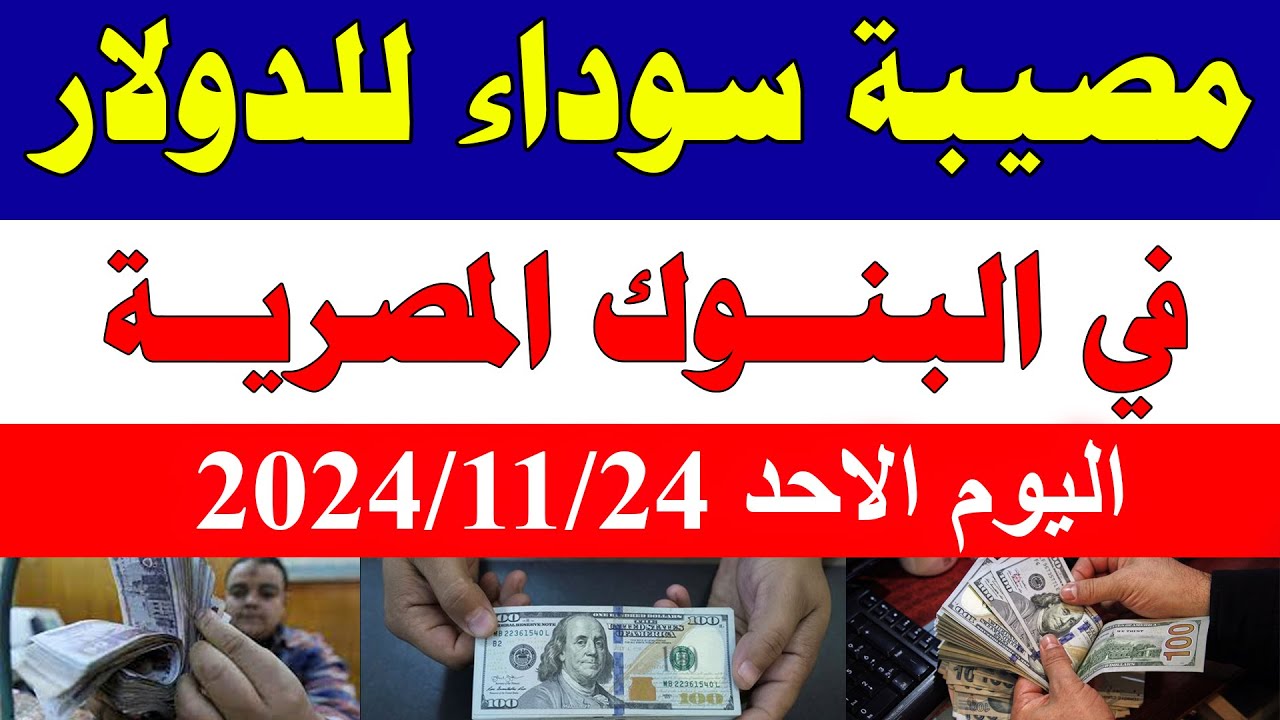 آخر التحديثات تراجع سعر صرف الدولار في البنوك المصرية ليصل الي 49.734 لتعاملات اليوم الأحد 24 نوفمبر 2024