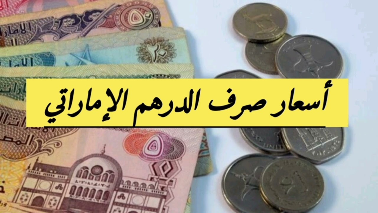 سعر الدرهم الإماراتي اليوم امام العملات العالمية والعربية في البنك: تحديث مباشر