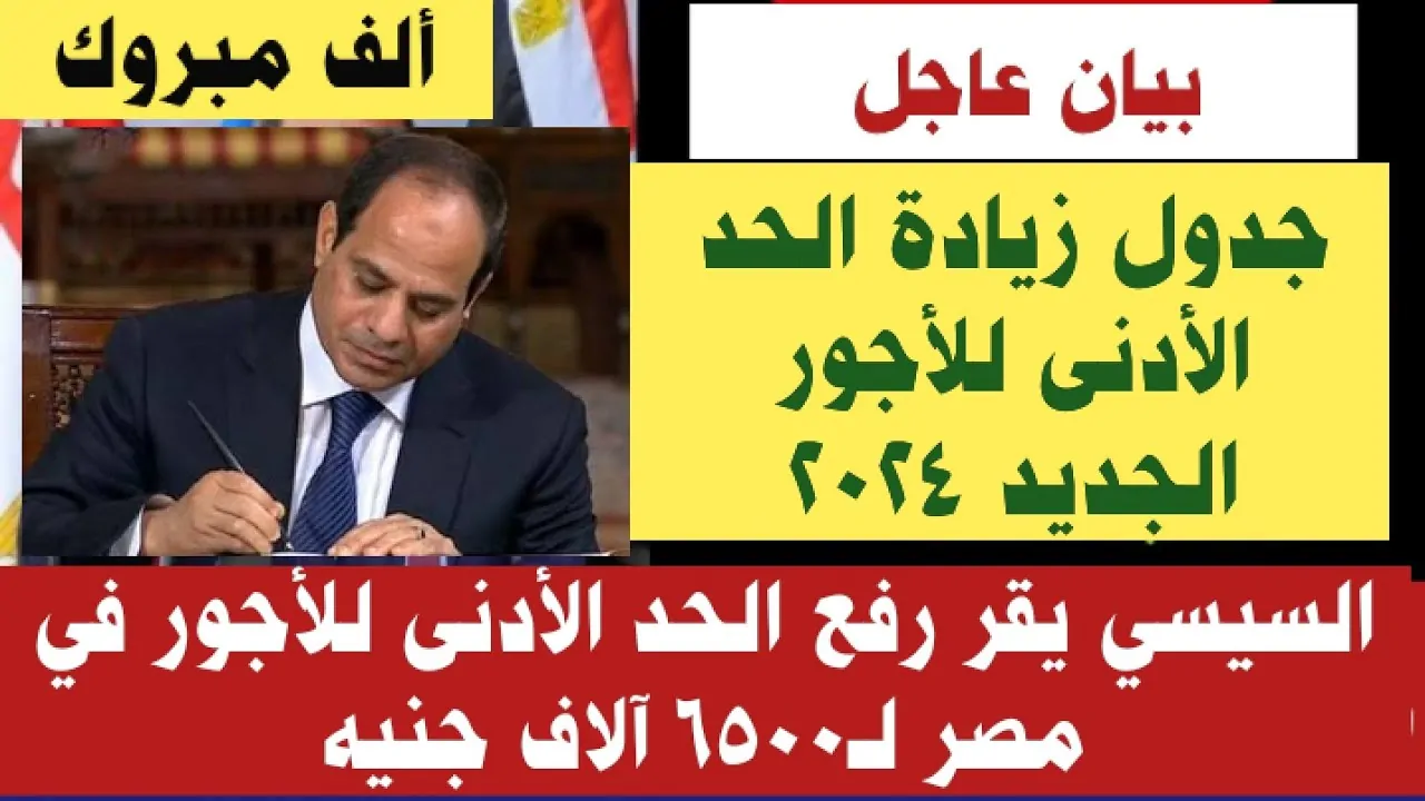 “زيادة الأجور” حد أدنى للأجور 2025 في مصر وفقاً لقرار وزارة المالية المصرية لجميع العاملين بالقطاع العام