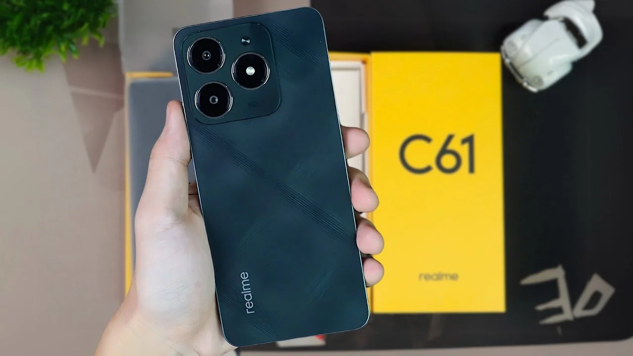 باللون الذهبي والأخصر.. سعر ومواصفات هاتف Realme C61 الجديد 2024 بجميع الأسواق العربية