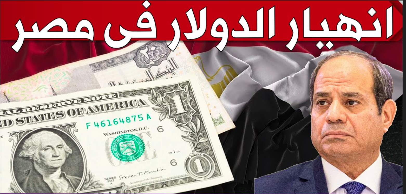 هبوط سعر الدولار في البنك المركزي اليوم مقابل الجنيه المصري