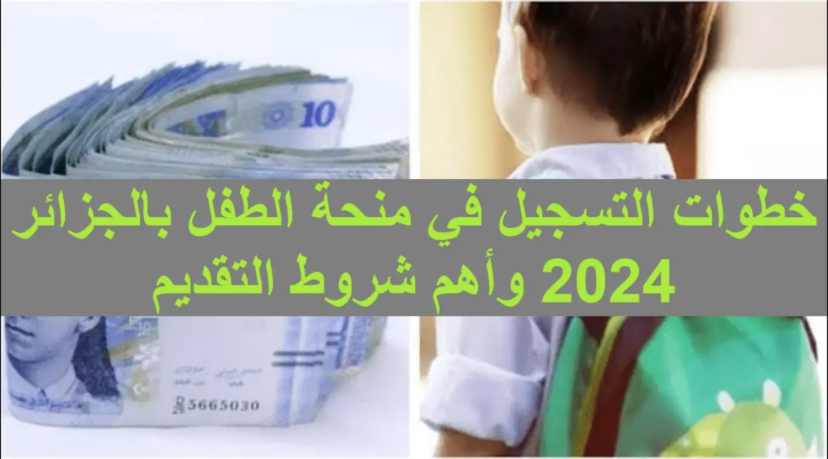 كيفية التسجيل في منحة الطفل بالجزائر 2024 من خلال تلك رابط msnfcf.gov.dz.. الشروط والمستندات