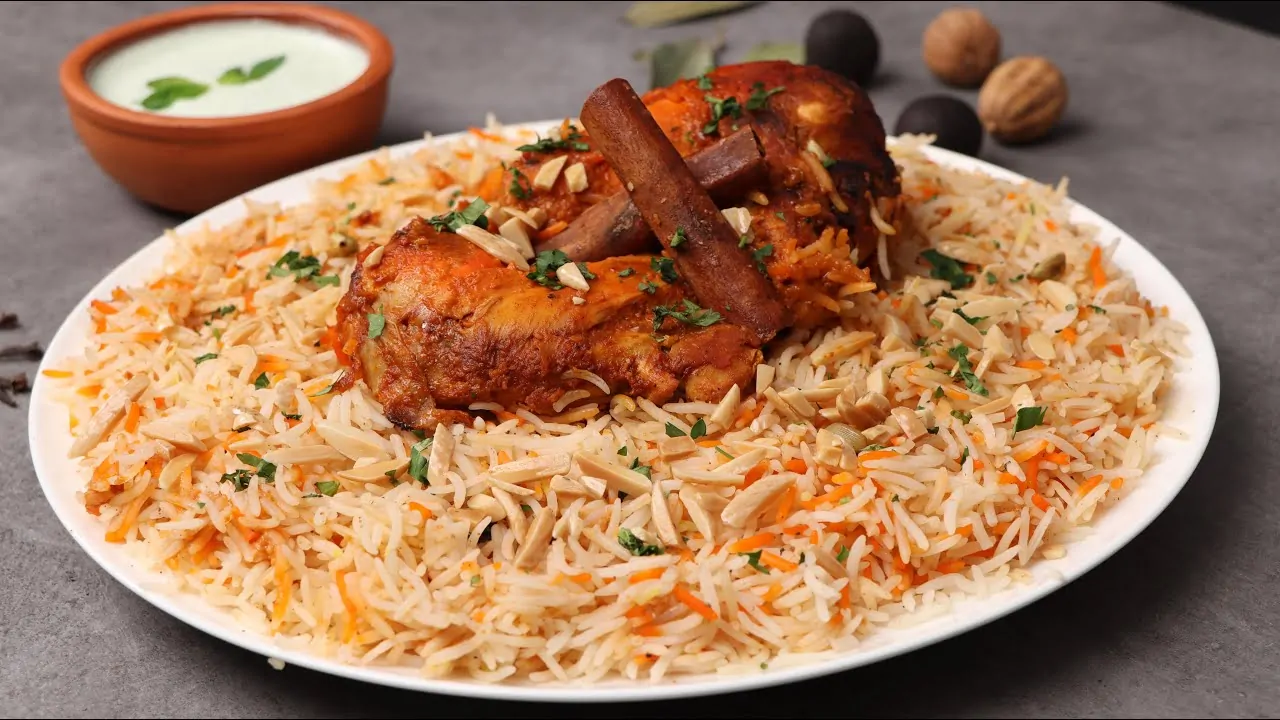 “Biryani with chicken”.. طريقة عمل برياني الدجاج للعزائم و المناسبات