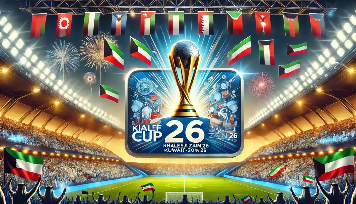 ترددات القنوات الناقلة لكأس الخليج بنسختها 26 في الكويت عبر نايل وعرب سات