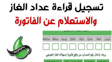 تسجيل قراءة عداد الغاز بتروتريد 2024