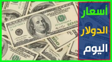 سعر الدولار اليوم مقابل الجنيه المصري 3